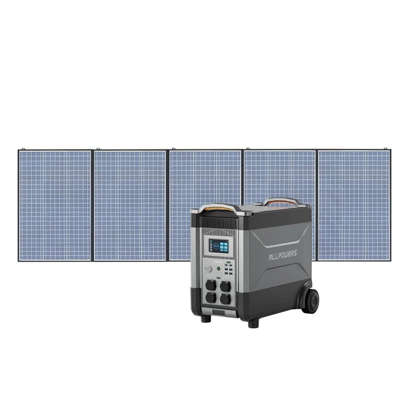 allpowersR4000powerstationwithsolarpanel_2 ALLPOWERS R4000