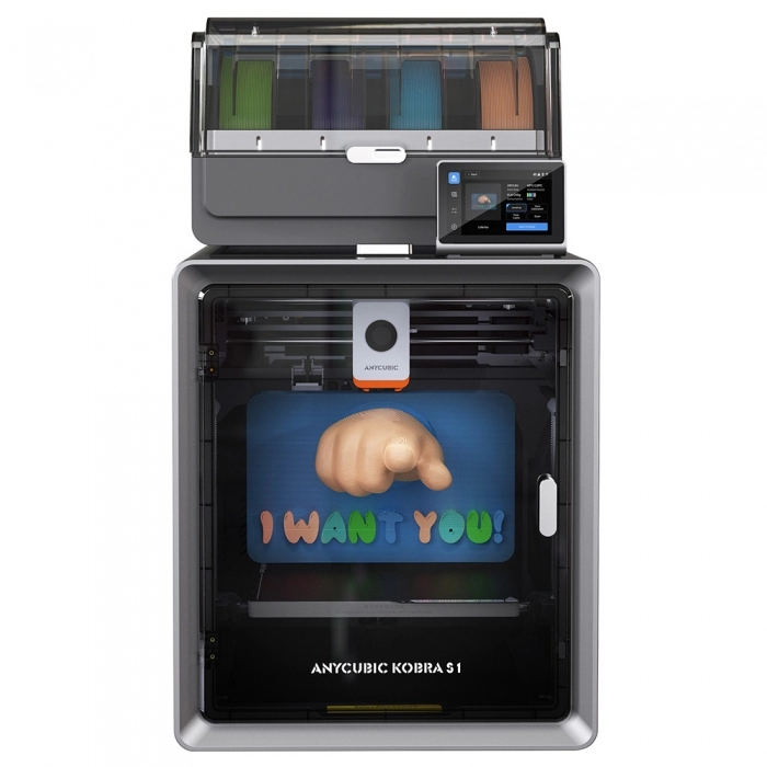 drukarka-3d-anycubic-kobra-s1-combo-czarny ANYCUBIC KOBRA S1 COMBO