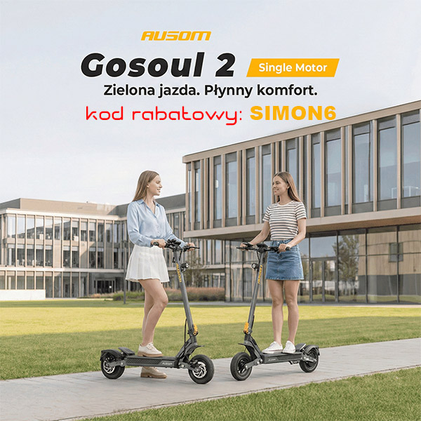 Hulajnoga elektryczna legalna Ausom Gosoul 2