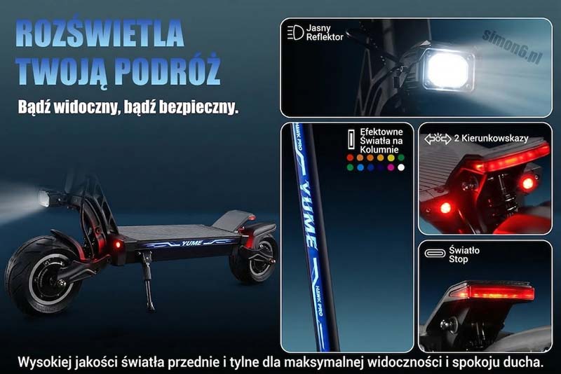 yume-hawk-pro-hulajnoga-6000w-kod-rabatowy-simon6-najtaniej-swiatlaa-led YUME HAWK PRO